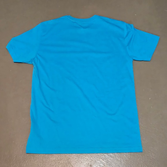 Nike Dri-Fit LeBron James Visual Forces Lion Blue Short Sleeve Shirt Size Medium - Picture 2 of 4